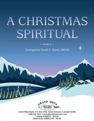 A Christmas Spiritual Concert Band sheet music cover Thumbnail